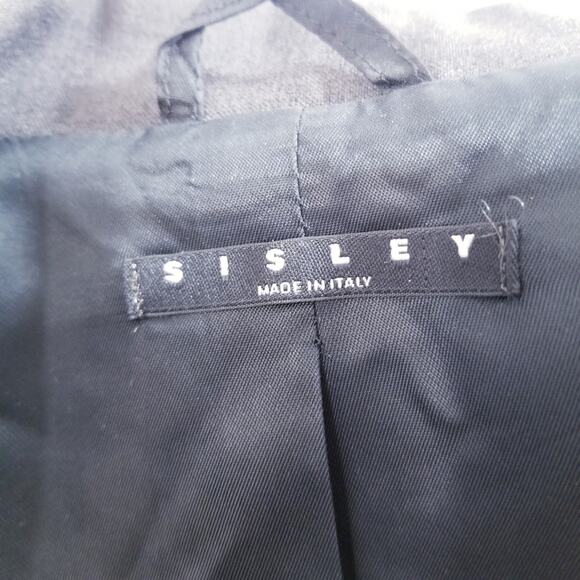 SISLEY Gray Blazer Made in Italy - Picture 4 of 12